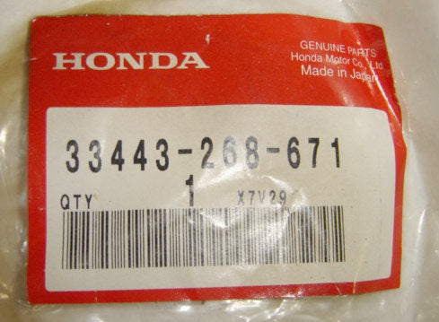 Turn Signal Lens Gasket CT70 CT90 ST90 XL70 CB450 CB750 OEM-hondanuts-Z50-CT70-QA50-SL70-XR75-parts-NOS-OEM-Honda