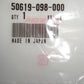 (18) Footpeg Detent Spring  Honda CT70 OEM