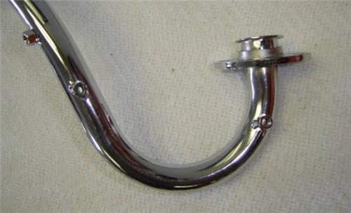 (09A) Headpipe Exhaust Honda Z50 K0 K1 K2-hondanuts-Z50-CT70-QA50-SL70-XR75-parts-NOS-OEM-Honda