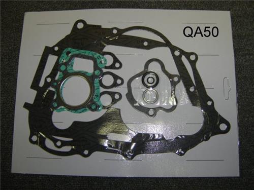 (01A) Gasket Kit Honda QA50 K0-K3-hondanuts-Z50-CT70-QA50-SL70-XR75-parts-NOS-OEM-Honda