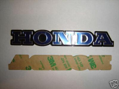 (16/17) Gas Tank Emblem Set Honda SL70 K0-hondanuts-Z50-CT70-QA50-SL70-XR75-parts-NOS-OEM-Honda