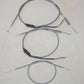 Honda Z50 K1 Minitrail  Reproduction Gray Cable Set Throttle and Brake Cables-hondanuts-Z50-CT70-QA50-SL70-XR75-parts-NOS-OEM-Honda