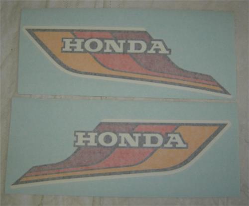 (11L/12L) Honda CT70 1980 3 Speed Main Frame Decal Set-hondanuts-Z50-CT70-QA50-SL70-XR75-parts-NOS-OEM-Honda