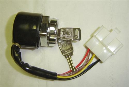 Ignition Key Switch Honda Z50K1 Minitrail-hondanuts-Z50-CT70-QA50-SL70-XR75-parts-NOS-OEM-Honda