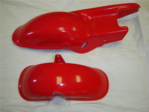 Fender Set Honda QA50 K0 Red Plastic – Northeast Vintage Cycle Inc.