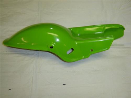 (06B) Fender Set Honda QA50 K0 Green Plastic-hondanuts-Z50-CT70-QA50-SL70-XR75-parts-NOS-OEM-Honda