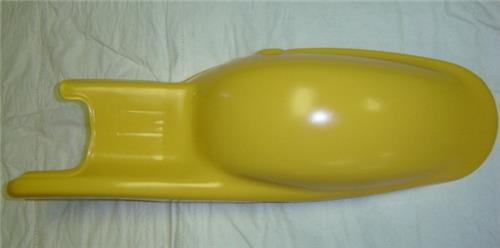 (06C) Fender Set Honda QA50 K0 Yellow Plastic-hondanuts-Z50-CT70-QA50-SL70-XR75-parts-NOS-OEM-Honda