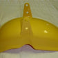 (06C) Fender Set Honda QA50 K0 Yellow Plastic-hondanuts-Z50-CT70-QA50-SL70-XR75-parts-NOS-OEM-Honda