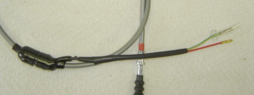 Honda CT70 K0 Reproduction Gray Front Brake Cable-hondanuts-Z50-CT70-QA50-SL70-XR75-parts-NOS-OEM-Honda