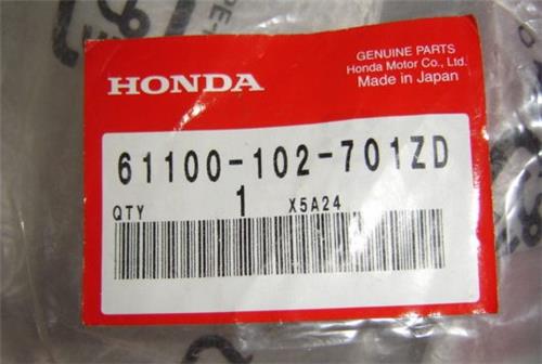 Front Fender Honda CT90 CT110 Monza Red OEM-hondanuts-Z50-CT70-QA50-SL70-XR75-parts-NOS-OEM-Honda