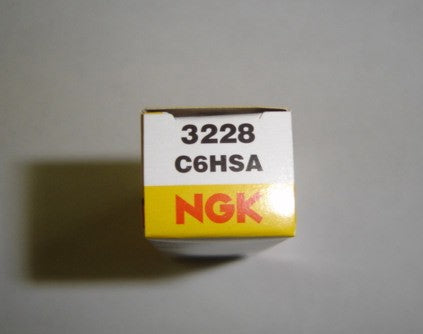 (21) Spark Plug NGK C6HSA Z50 P50 PC50-hondanuts-Z50-CT70-QA50-SL70-XR75-parts-NOS-OEM-Honda