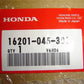 (12) Intake Manifold Gasket Honda Carburetor  Z50K0-78 OEM-hondanuts-Z50-CT70-QA50-SL70-XR75-parts-NOS-OEM-Honda
