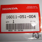 (09) Needle and Seat Honda Carburetor  CT70 CT90 CB160 OEM-hondanuts-Z50-CT70-QA50-SL70-XR75-parts-NOS-OEM-Honda