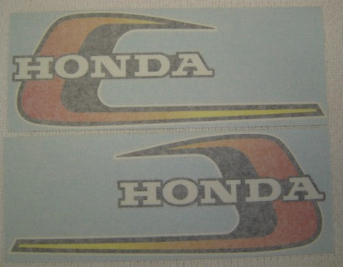 Decal Set Honda Z50K6 1975 Minitrail  Gas Tank-hondanuts-Z50-CT70-QA50-SL70-XR75-parts-NOS-OEM-Honda