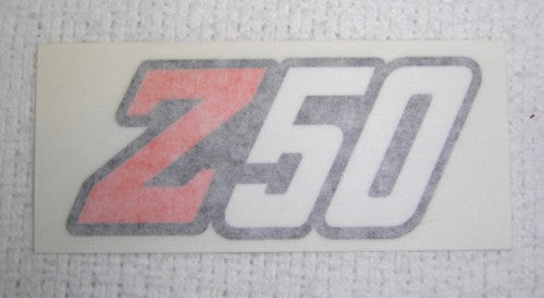 (13C) Decal Side Honda Z50 1976 Minitrail  Left Side Cover-hondanuts-Z50-CT70-QA50-SL70-XR75-parts-NOS-OEM-Honda