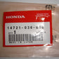 (07) Exhaust Valve Honda Z50 OEM-hondanuts-Z50-CT70-QA50-SL70-XR75-parts-NOS-OEM-Honda