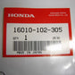 Rebuild Kit Carburetor Gasket Oring Honda CT70 CT90 ST90 OEM-hondanuts-Z50-CT70-QA50-SL70-XR75-parts-NOS-OEM-Honda