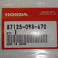 Frame Decal Honda CT70K0 OEM-hondanuts-Z50-CT70-QA50-SL70-XR75-parts-NOS-OEM-Honda