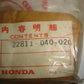 (05) Clutch Lever Honda Z50 CT70 ATC70 OEM-hondanuts-Z50-CT70-QA50-SL70-XR75-parts-NOS-OEM-Honda