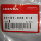 (02) Headlight Chrome Ring Honda Minitrail Z50K3-78 OEM-hondanuts-Z50-CT70-QA50-SL70-XR75-parts-NOS-OEM-Honda