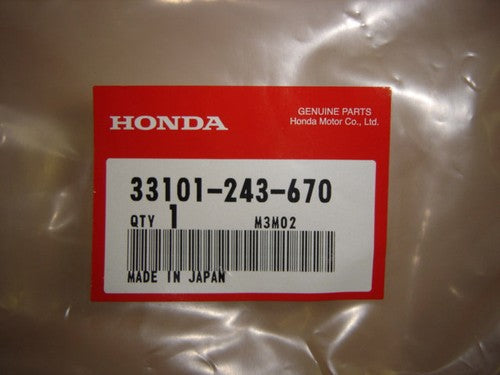 Headlight Chrome Ring Honda Minitrail CT90K2-79 ST90 SL100 SL125 OEM-hondanuts-Z50-CT70-QA50-SL70-XR75-parts-NOS-OEM-Honda