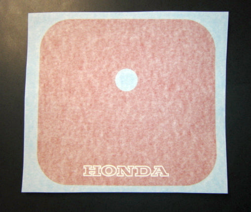 Decal Honda Z50R 1988  Front Number Plate Background