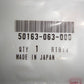 Grommet Main Frame Honda Z50 K3-78 Minitrail OEM-hondanuts-Z50-CT70-QA50-SL70-XR75-parts-NOS-OEM-Honda