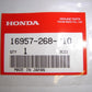 Petcock Screen Honda CB77 CL77 CB750K0-K4 OEM-hondanuts-Z50-CT70-QA50-SL70-XR75-parts-NOS-OEM-Honda