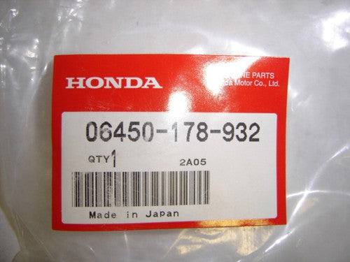 (05) Brake Shoe Set Honda Z50 CT70 QA50 SL70 OEM-hondanuts-Z50-CT70-QA50-SL70-XR75-parts-NOS-OEM-Honda