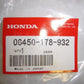 (09) Brake Shoe Set Honda Z50 CT70 QA50 SL70 OEM-hondanuts-Z50-CT70-QA50-SL70-XR75-parts-NOS-OEM-Honda