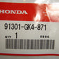 (15) O-ring Intake Manifold Honda Z50R  OEM-hondanuts-Z50-CT70-QA50-SL70-XR75-parts-NOS-OEM-Honda